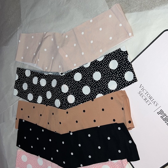 5pk Victoria's Secret THONG No Show Panties XL - Picture 4 of 15